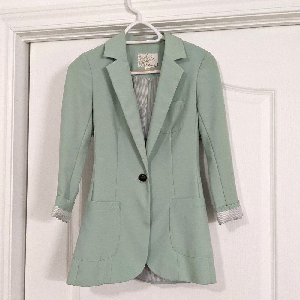 XS Mint Green Blazer